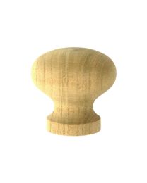Wooden Knob 1 3/16"