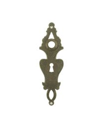 French Lever Set Escutcheon Skeleton Keyhole
