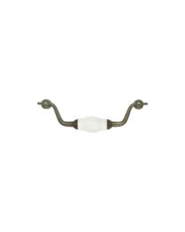 Bail Handle with Limoge Porcelain 5" Bore