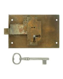 2 9/16" Back Set Half Mortise Cabinet Lock RH