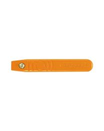 Bright Orange Scalpel Handle 5" (Large blades)